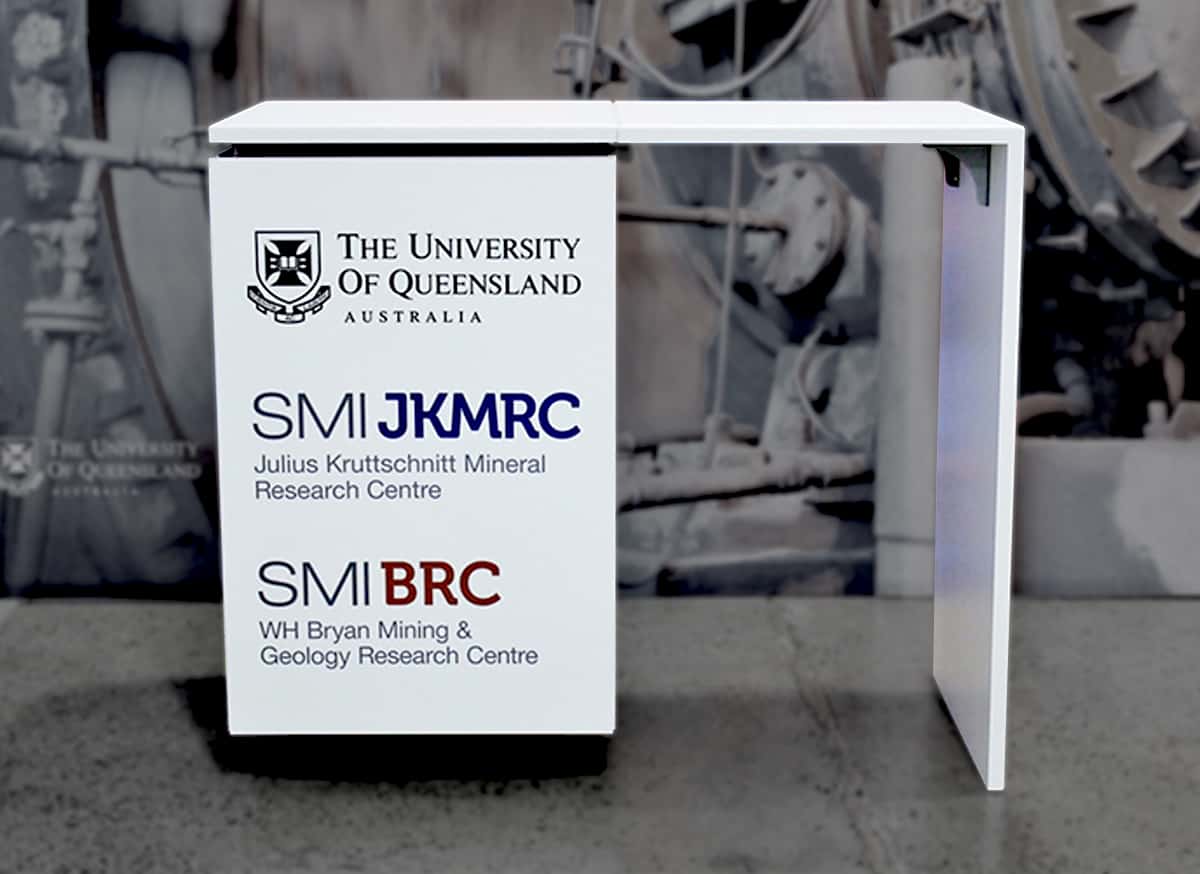 University of Queensland Tablox Counter Display