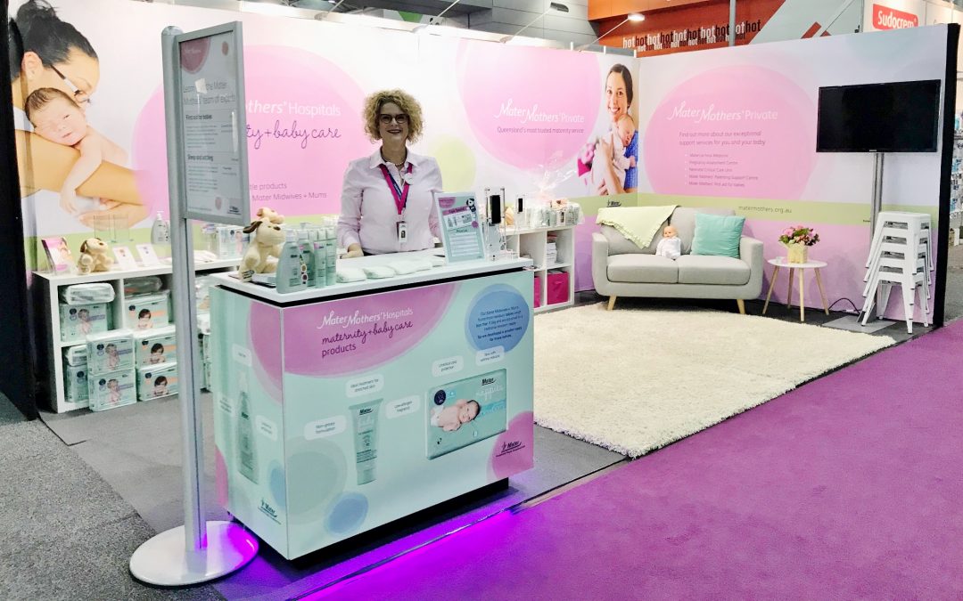 Mater Mothers’ Attends Pregnancy Babies & Children’s Expo 2018