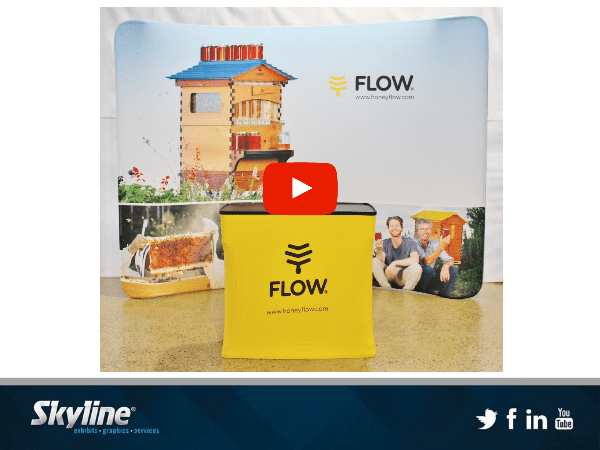 Skyline Video of the Month – Featuring Stretch Fabric Wall