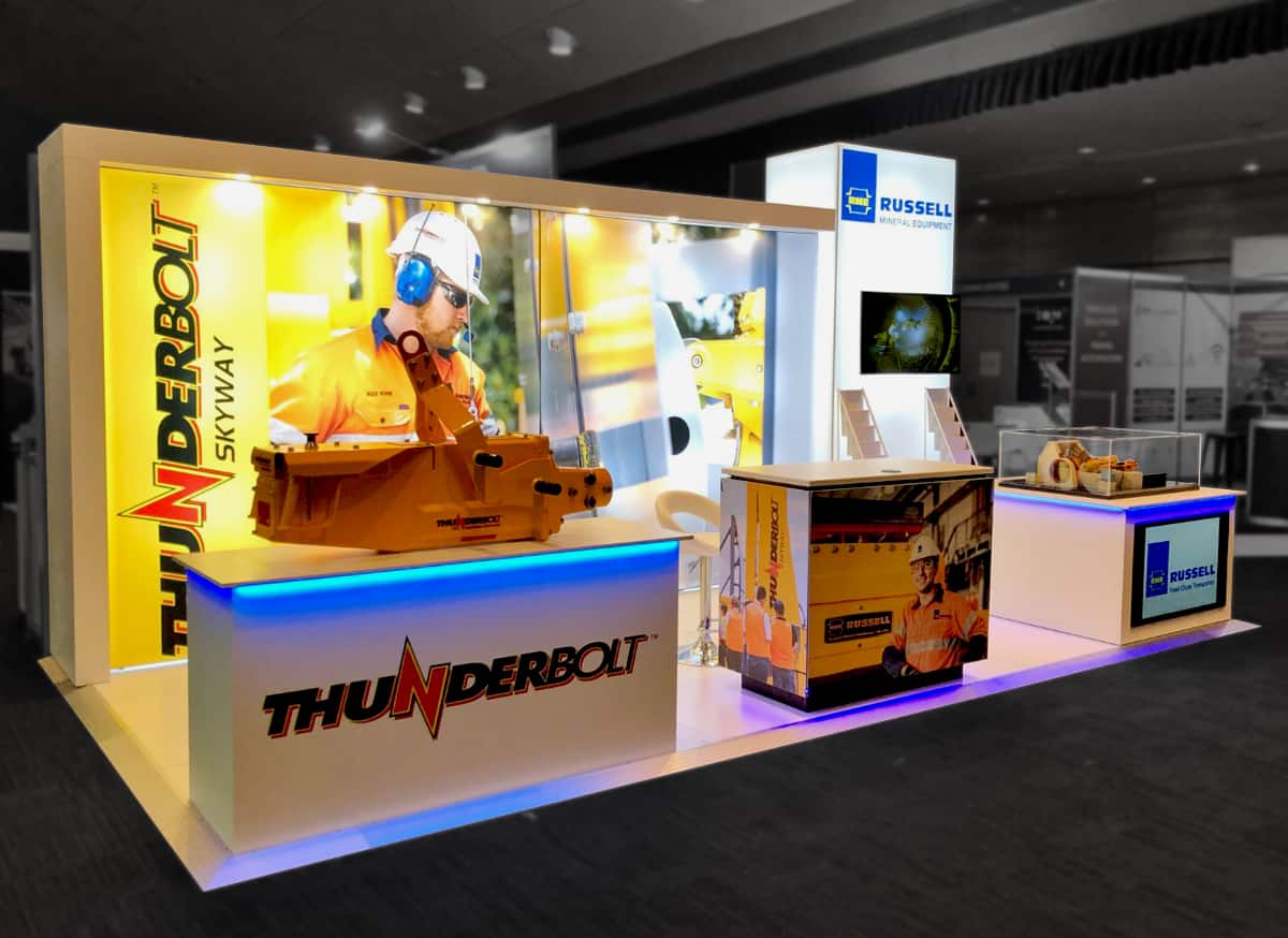 Russell Mineral Equipment PictureCube Display